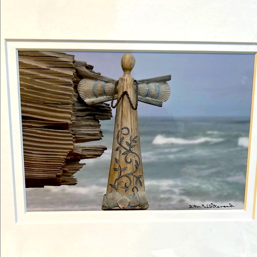 “Seaside Angel” Photo Art by Shirley M. Whitenack